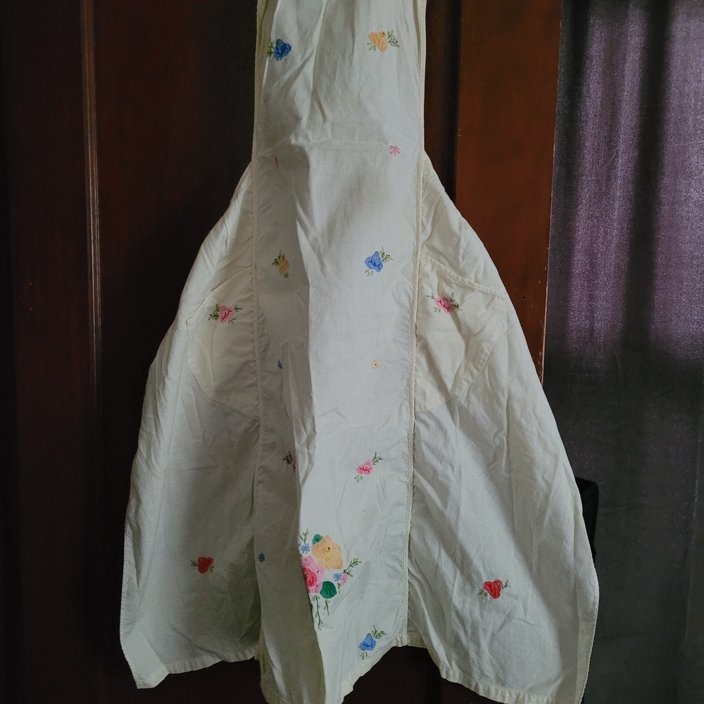 Floral Embroidered Kids Dress